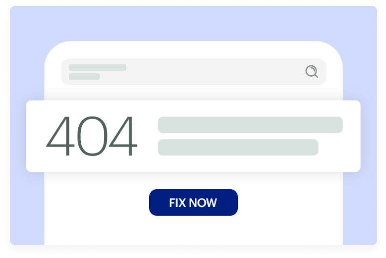 broken 404 links fixing